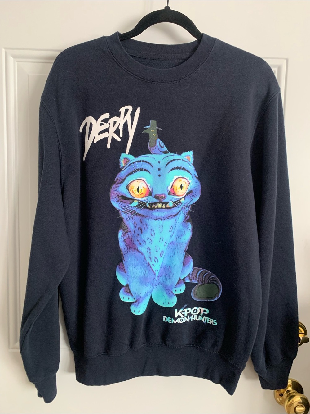 KPop Demon Hunters Derpy & Sussie Crewneck - BoxLunch Exclusive Medium